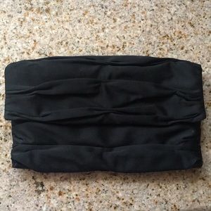 Express black clutch.